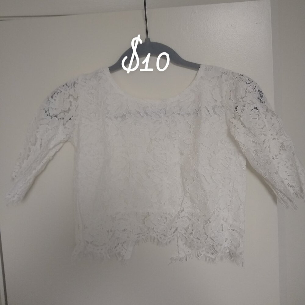 Girls Lace Top